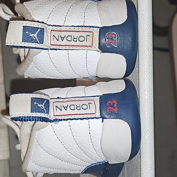 Nike Air Jordan Retro 12 Baby French Blue - Picture 7 of 8